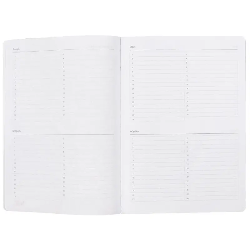 Ежедневник Urban, недатированный, изумрудный