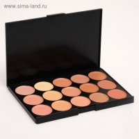 Палетка корректоров для лица, 15 цветов Палетка корректоров для лица, 15 цветов