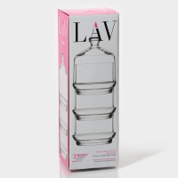 Набор стеклянных ёмкостей Berry, 220 мл, 3 шт Набор стеклянных ёмкостей Berry, 220 мл, 3 шт