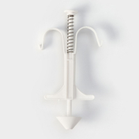 Форма для пончиков Доляна, 10&times;19 см, цвет белый