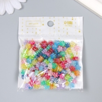 Бусины для творчества пластик "Цветок. Разноцветный перламутр" н-р 20 гр 0,7х0,7х0,4 см Бусины для творчества пластик "Цветок. Разноцветный перламутр" н-р 20 гр 0,7х0,7х0,4 см