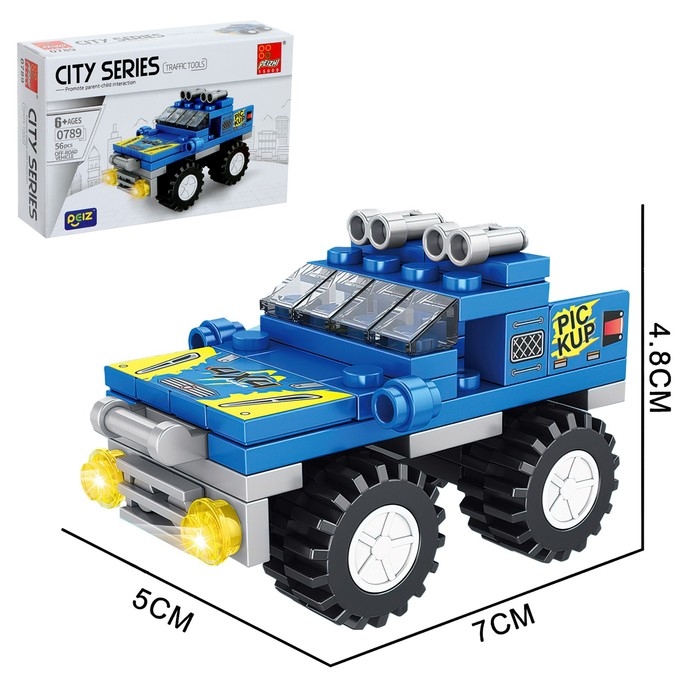 Конструктор Город «Машинки», 8 видов МИКС Конструктор Город «Машинки», 8 видов МИКС