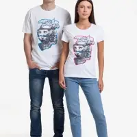 Футболка женская &laquo;Смотри вглубь&raquo;, белая, размер S