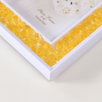 Фоторамка пластик 10х15 см "Жёлтые камешки" 2х14,7х19,7 см Фоторамка пластик 10х15 см "Жёлтые камешки" 2х14,7х19,7 см