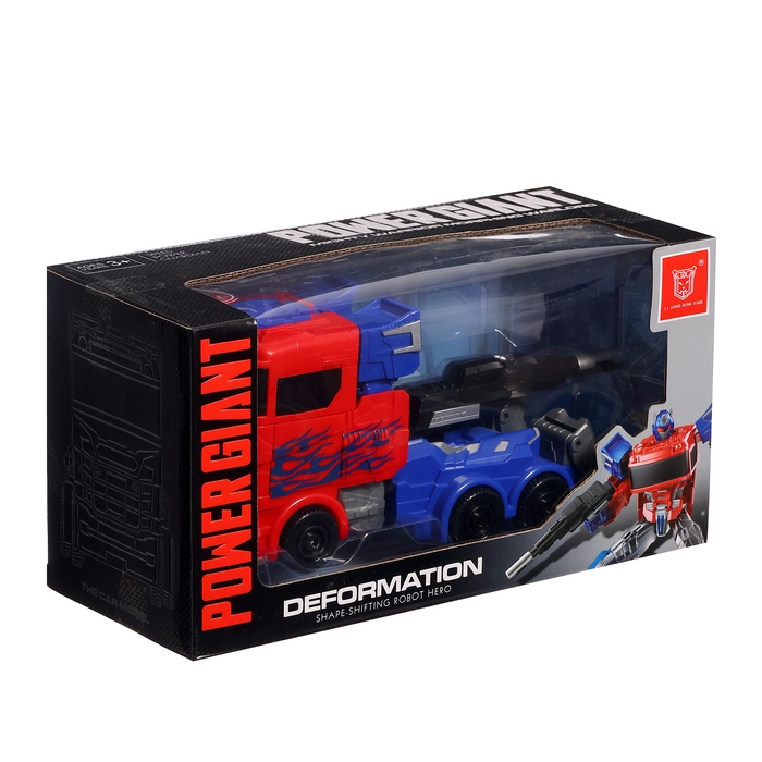 Робот &laquo;Предводитель&raquo;, трансформируется