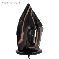 Утюг KELLI KL-1645, 2600 Вт, керамическая подошва, беспроводной, 320 мл, черный Утюг KELLI KL-1645, 2600 Вт, керамическая подошва, беспроводной, 320 мл, черный