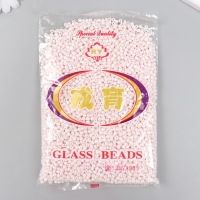 Бисер стекло 6/0 "Облако" перламутр 450 гр Бисер стекло 6/0 "Облако" перламутр 450 гр