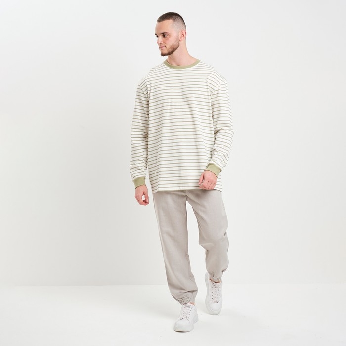 Джемпер мужской, цвет оливковый, размер 56 Джемпер мужской, цвет оливковый, размер 56