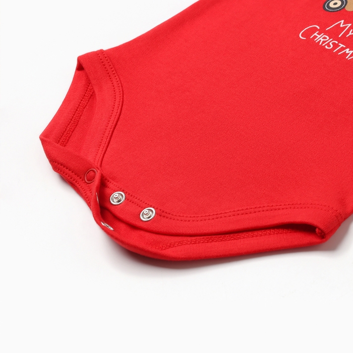 Боди Крошка Я "My 1st Christmas", рост 62-68 см