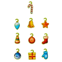 Новогодняя развивающая игрушка &laquo;Новый год! Ёлочка&raquo;, 15 х 20 см