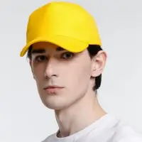 Бейсболка Standard, желтая