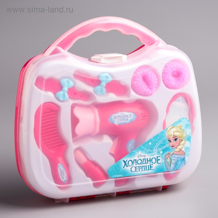 Набор парикмахера, в сумке &laquo;Анна и Эльза&raquo;, Холодное сердце