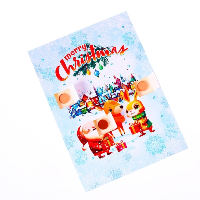 Новый год. Адвент-календарь Baron, 50 г Новый год. Адвент-календарь Baron, 50 г