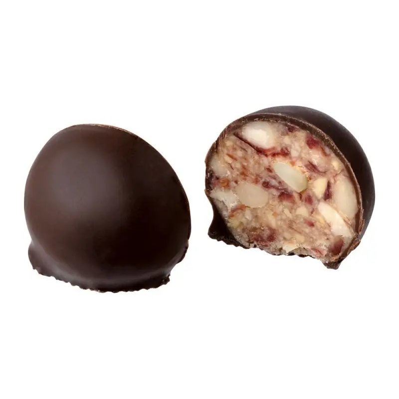 Конфеты «Мягкий кедровый грильяж» с клюквой Конфеты «Мягкий кедровый грильяж» с клюквой