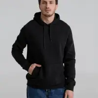 Толстовка с капюшоном Slam 320, черная, размер M Толстовка с капюшоном Slam 320, черная, размер M