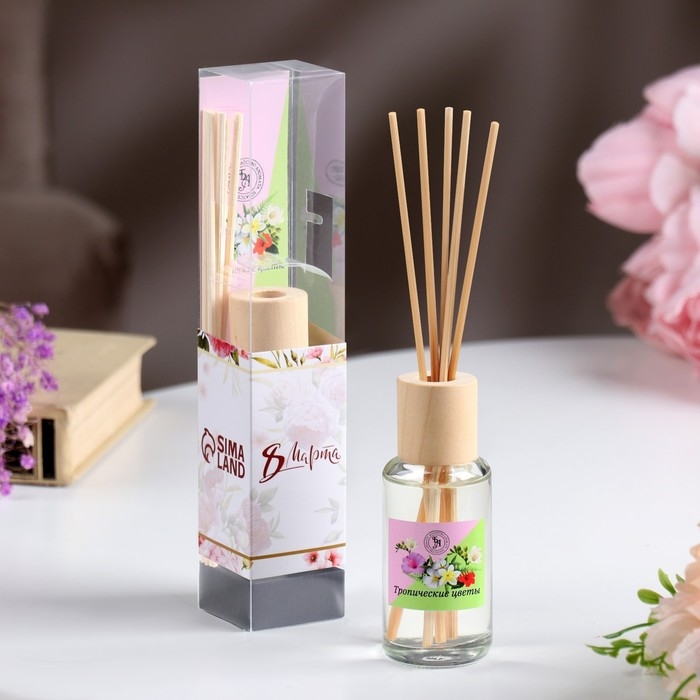 Диффузор ароматический Диффузор ароматический "Модерн", 50 мл, цветочный, "Богатство Аромата"