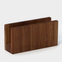 Салфетница деревянная Adelica, 16&times;8&times;4 см, дуб