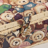 Шкатулка для рукоделия "Плюшевые медвежата" 20х20х11 см Шкатулка для рукоделия "Плюшевые медвежата" 20х20х11 см