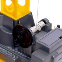 Башенный кран &laquo;Агат&raquo;, на колёсиках, большой