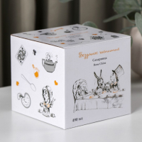 Сахарница &laquo;Безумное чаепитие&raquo;, 490 мл, с крышкой