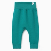 Штанишки детские MINAKU "New Year's cars", цвет зеленый, рост 62-68 см Штанишки детские MINAKU "New Year's cars", цвет зеленый, рост 62-68 см