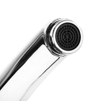 Cмеситель для кухни Accoona A4243, однорычажный, силумин, хром Cмеситель для кухни Accoona A4243, однорычажный, силумин, хром