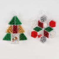 Набор для творчества «Новогоднее украшение из бусин», виды МИКС Набор для творчества «Новогоднее украшение из бусин», виды МИКС
