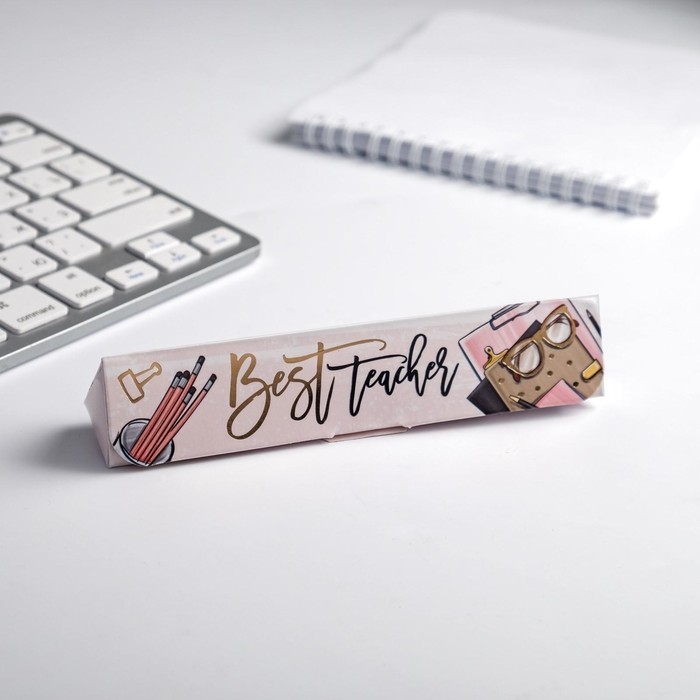 Ручка в подарочном футляре «Учителю: Best teacher», синяя паста, 1.0 мм Ручка в подарочном футляре «Учителю: Best teacher», синяя паста, 1.0 мм