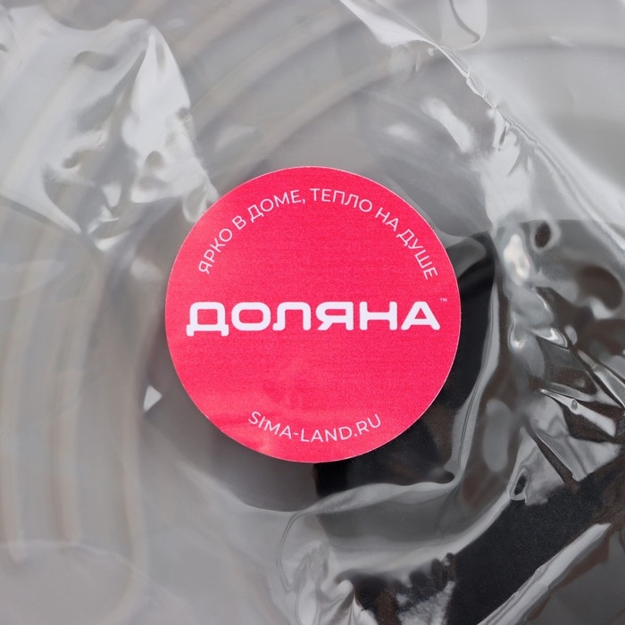 Крышка универсальная Доляна, силикон, d=20 см, цвет серый