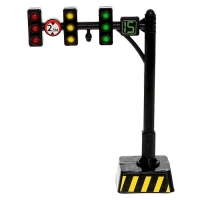 Набор машинок &laquo;Спецтехника&raquo;, 3 шт, дорожные знаки, МИКС