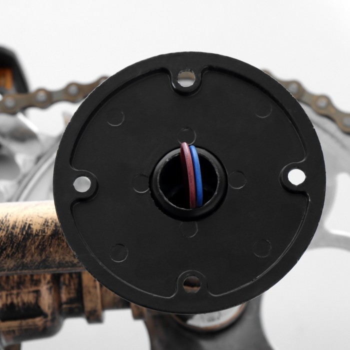 Бра "Велосипед" Е27 40Вт черный 59х19х30см