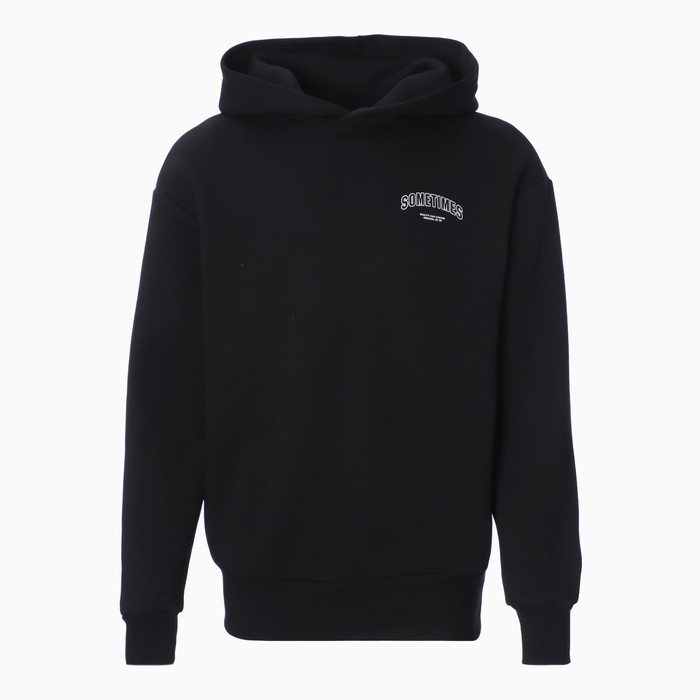 Толстовка мужская НАЧЁС, цвет чёрный, размер 48