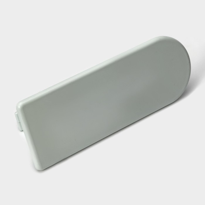 Кондитерский утюжок для мастики Доляна, 20,5&times;7,2 см, цвет серый