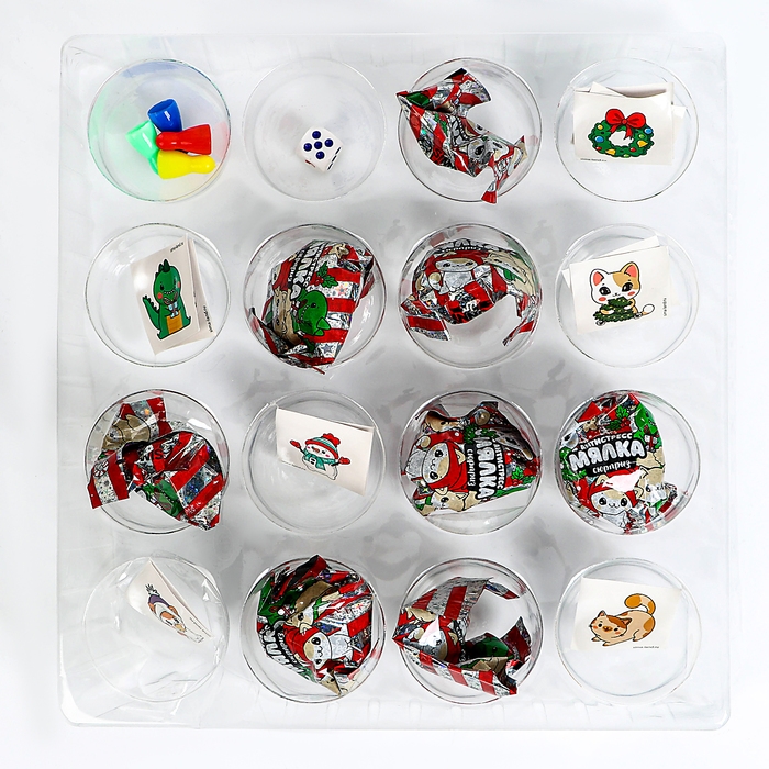 Мялки антистресс с игрой ходилкой &laquo;Зимние приключения&raquo;