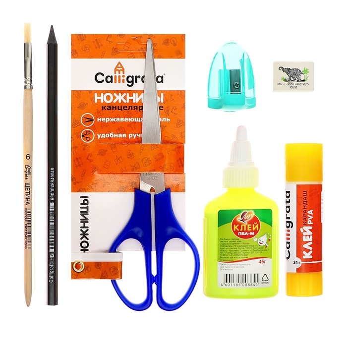 Папка для труда А4, молния вокруг, откидная планка, пластиковая, ПТР-1, с наполнением 10 предметов, для девочки, Calligrata Папка для труда А4, молния вокруг, откидная планка, пластиковая, ПТР-1, с наполнением 10 предметов, для девочки, Calligrata "Олененок"