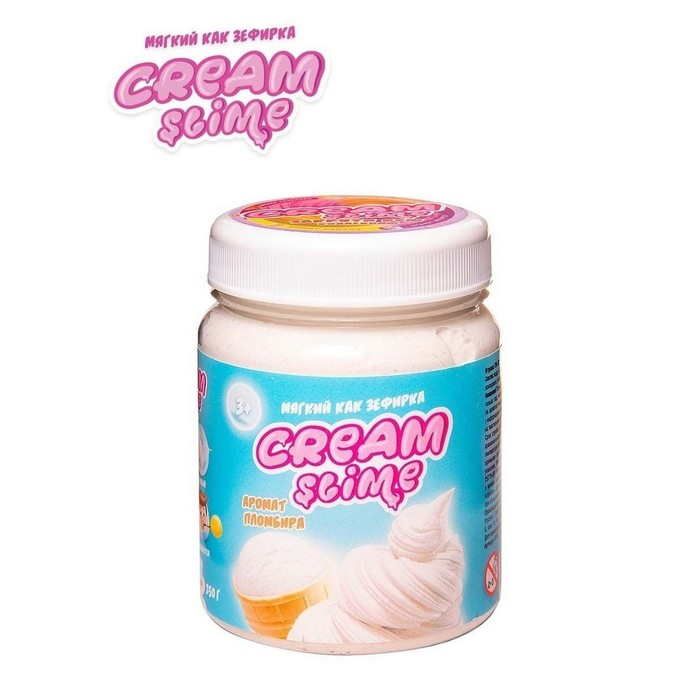 Игрушка ТМ «Slime»Cream-Slime с ароматом мороженого, 250 г Игрушка ТМ «Slime»Cream-Slime с ароматом мороженого, 250 г