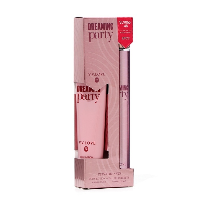 Парфюмерный набор женский Dreaming Party: Туалетная вода, 35мл + Лосьон для тела, 35мл