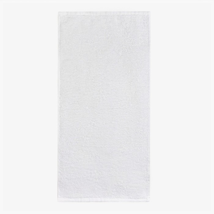 Полотенце махровое Этель цвет белый 30х60см, 350 г/м2, 70% хлопок, 30% бамбук