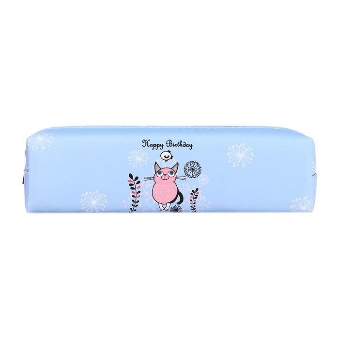 Пенал школьный «Зверьки» на молнии, МИКС Пенал школьный «Зверьки» на молнии, МИКС