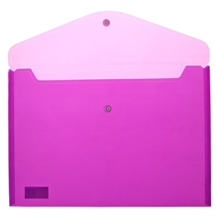 Набор папок-конвертов на кнопке А4, 180 мкр, 12 штук, рифлёная Набор папок-конвертов на кнопке А4, 180 мкр, 12 штук, рифлёная