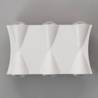 Светильник "Бисо" 6хLED 6Вт 4000К IP66 белый 14х4,5х8 см Светильник "Бисо" 6хLED 6Вт 4000К IP66 белый 14х4,5х8 см