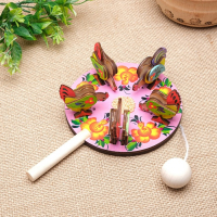 Сувенир "Курицы клюющие", d=13 см микс Сувенир "Курицы клюющие", d=13 см микс