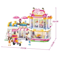 Конструктор Подружки &laquo;Модное Кафе&raquo;, 545 деталей