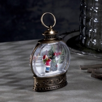 Светодиодная фигура &laquo;Ребёнок и ёлка&raquo; 9 &times; 13 &times; 3.5 см, пластик, батарейки AG13х3 (в комплекте), свечение тёплое белое