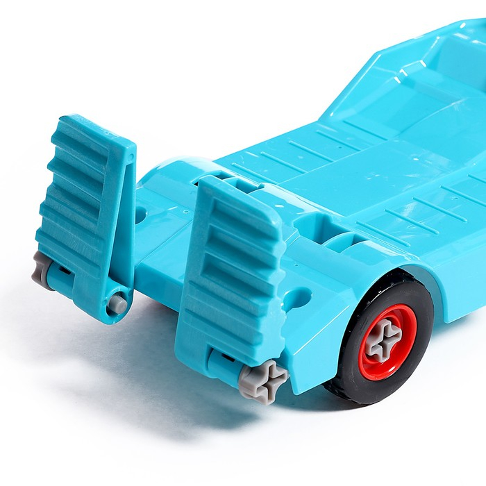 Конструктор винтовой &laquo;Эвакуатор с машинкой&raquo;, с отвёрткой и насадкой + знаки