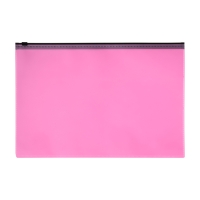 Набор папок-конвертов на ZIP-молнии A4, 150 мкм, Calligrata Pastel, полупрозрачные, 4 штуки, МИКС