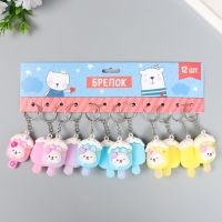 Брелок резина "Эскимо с изображением зайчика" МИКС 3,3х1,5х6 см Брелок резина "Эскимо с изображением зайчика" МИКС 3,3х1,5х6 см