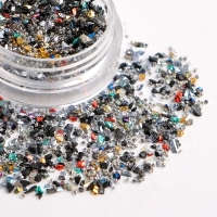 Фигурки для дизайна ногтей &laquo;Камень&raquo;, объёмные, разноцветные