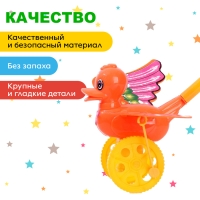 Каталка на палочке «Птичка», цвета МИКС Каталка на палочке «Птичка», цвета МИКС