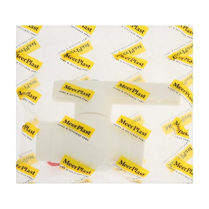 Кран шаровой MeerPlast, 20 мм, полипропиленовый Кран шаровой MeerPlast, 20 мм, полипропиленовый